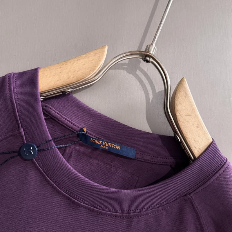 2025 New Round Neck Embroidery T-shirt