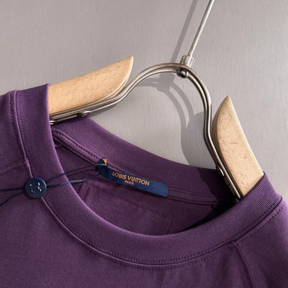 2025 New Round Neck Embroidery T-shirt