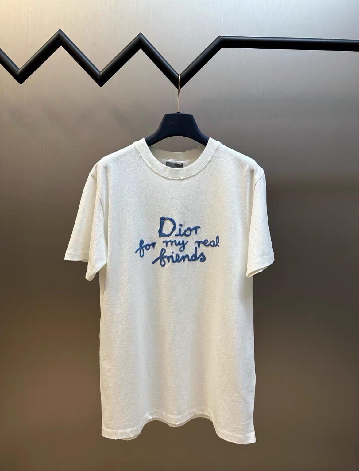 Letter Embroidery T Shirt