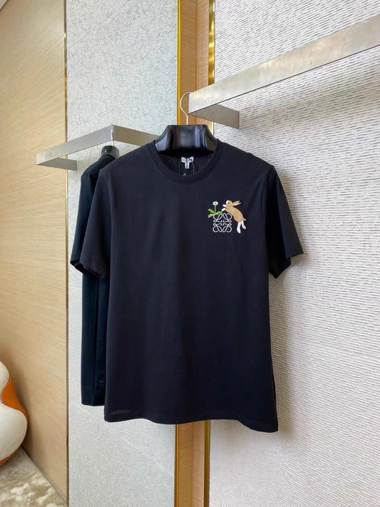 Rabbit Embroidery T Shirt