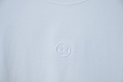 2025 New Hollow Embroidery + Mesh Embroidery T-shirt