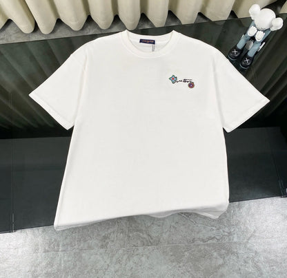 Floral Embroidery T Shirt