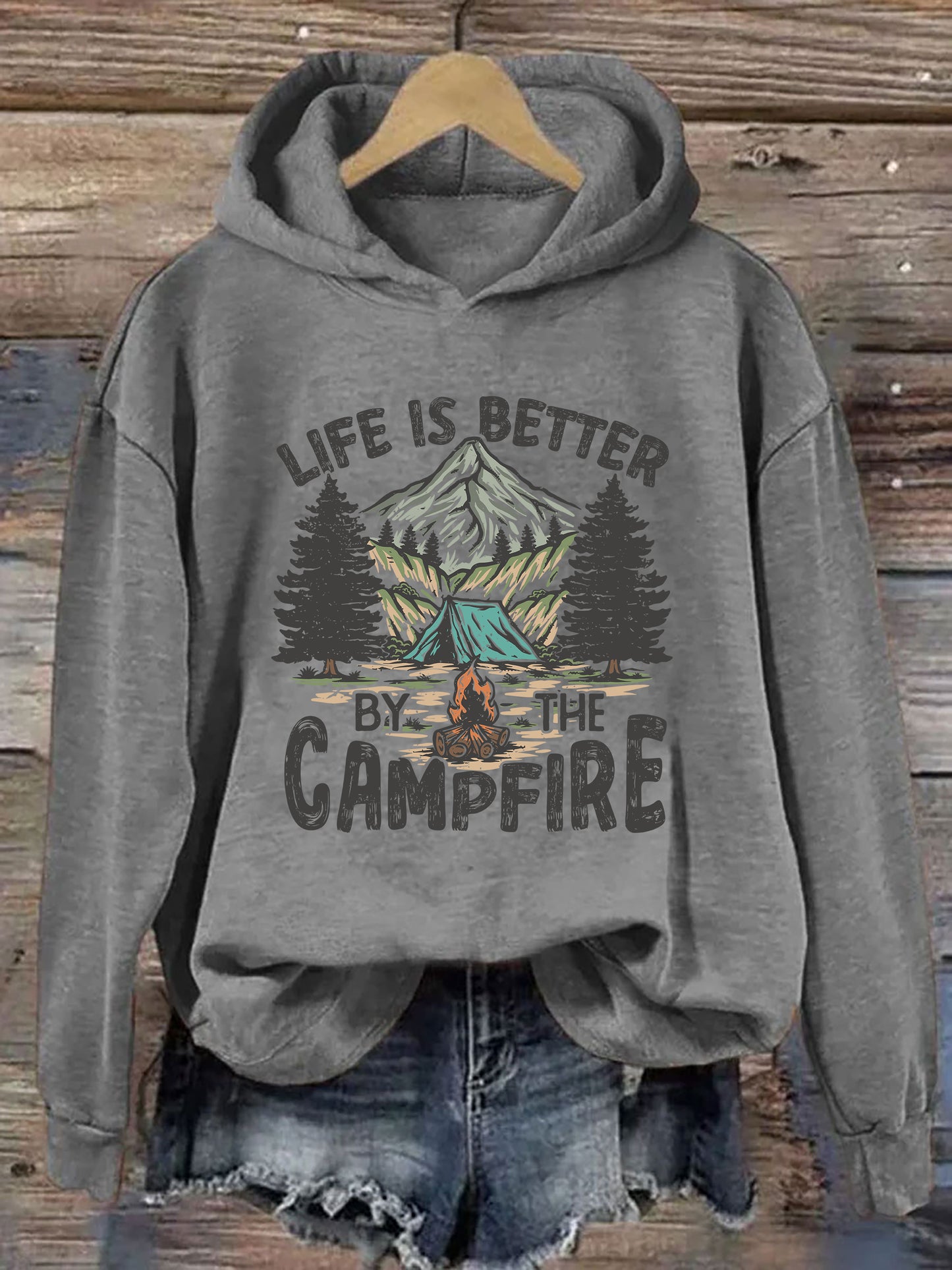 Live Is Better By The Campfire Hoodie