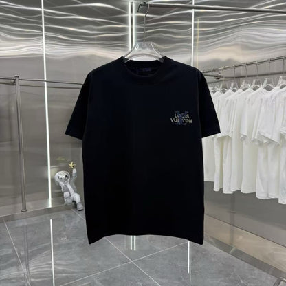 New Flocked Print T-Shirt