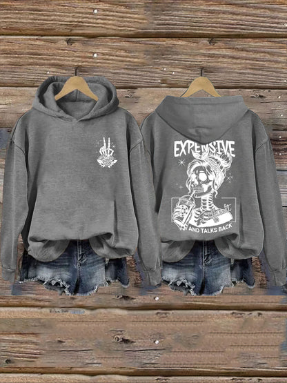 Expensive Difficult And Talks Back Hoodie