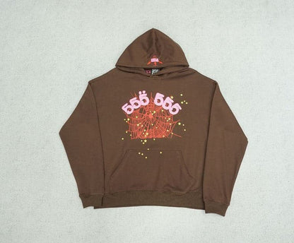Classic Number Brown Hoodie