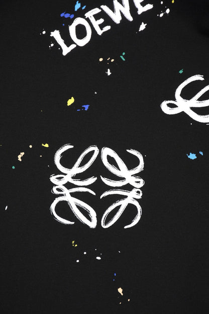 Hand-Drawn Letter Graphic T-Shirt