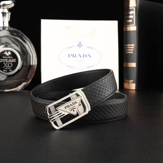 Classic Triangle Cut-Out Buckle Belt