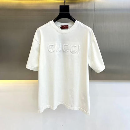 Minimalist 3D Embroidery T-Shirt