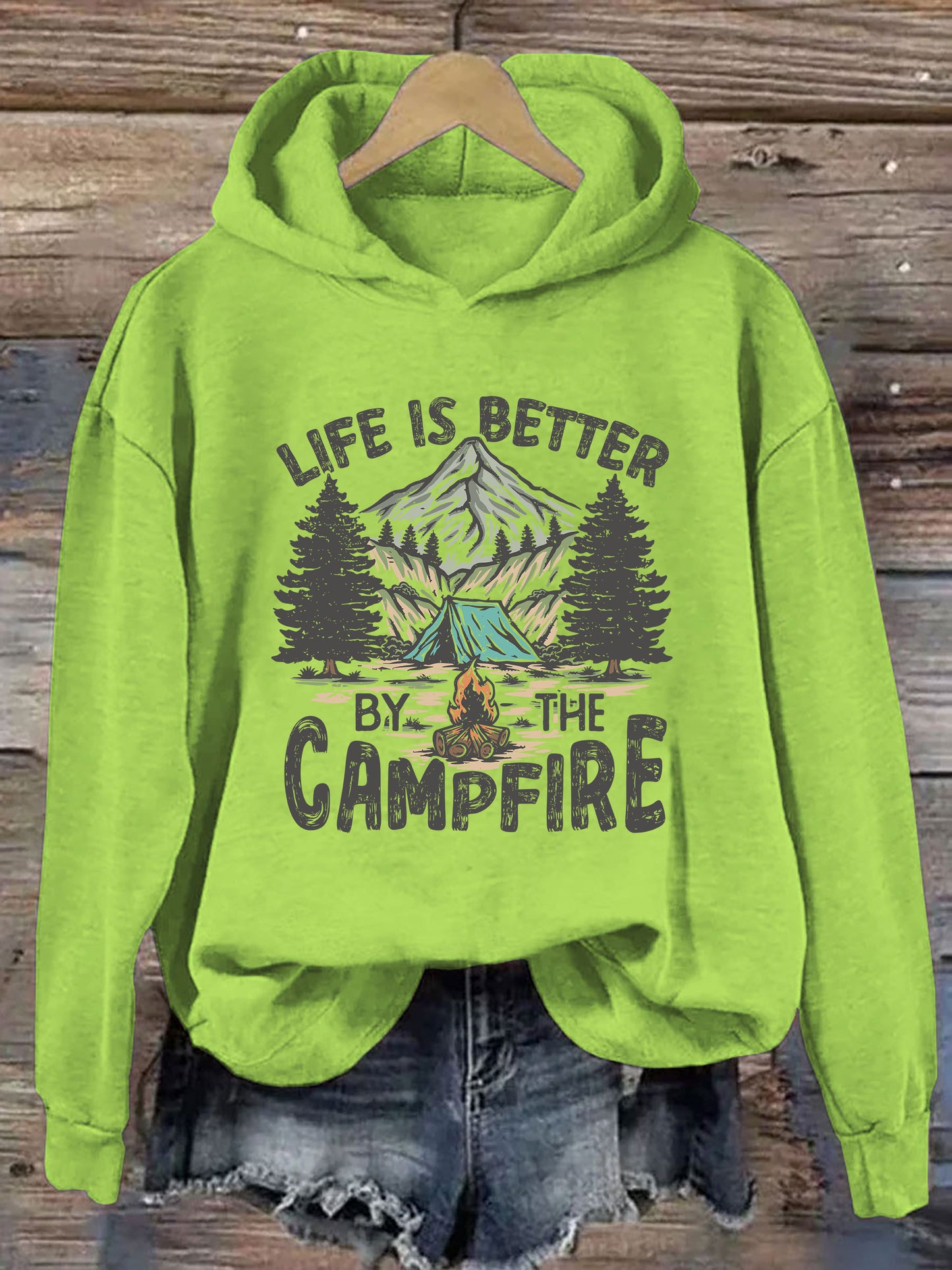 Live Is Better By The Campfire Hoodie