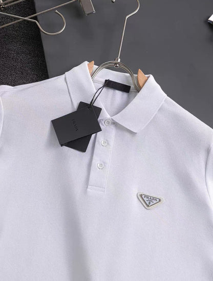 Metal Triangle On Chest T Shirt