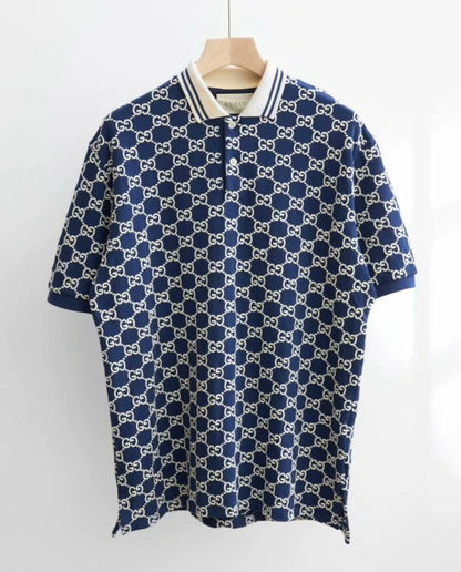 Classic All-Over Print Polo Shirt