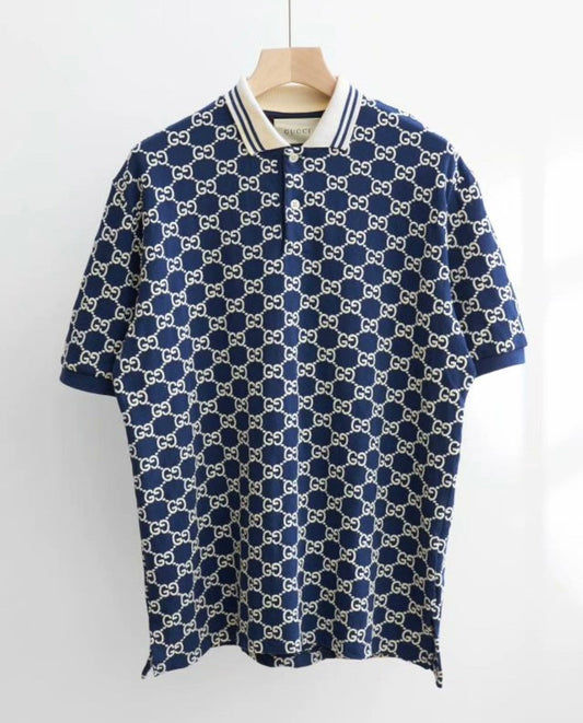 Classic All-Over Print Polo Shirt