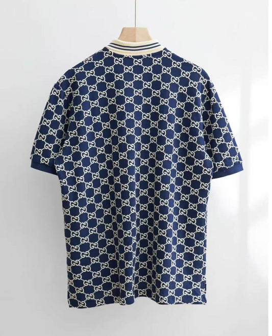 Classic All-Over Print Polo Shirt