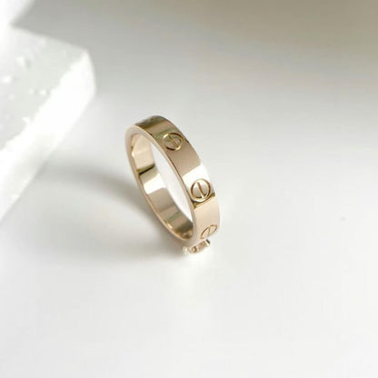 Classic Slim Shank Solitaire Diamond Ring