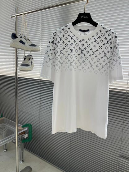 New Printed Crop Sleeve T-Shirt