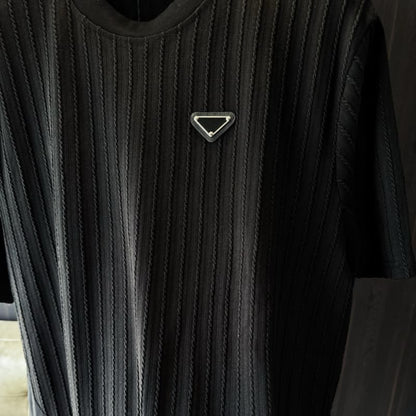 Classic Triangle Knit T-Shirt & Shorts Set