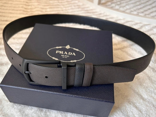 Minimalist Style Reversible Two-Tone Belt