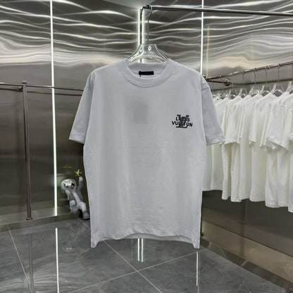 New Flocked Print T-Shirt