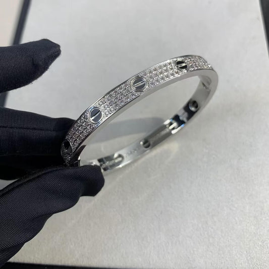 Black Studded Diamond Bracelet