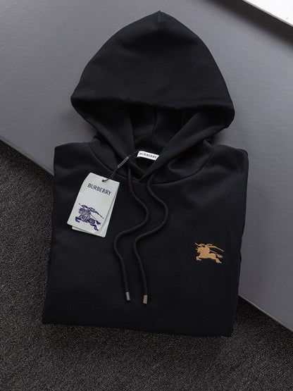 Chest War Horse Embroidery Hoodie
