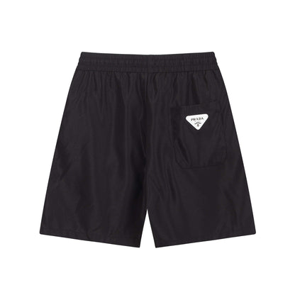 Trendy Mesh-Lined Beach Shorts