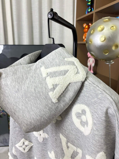 Letter Towel Embroidered Jacket