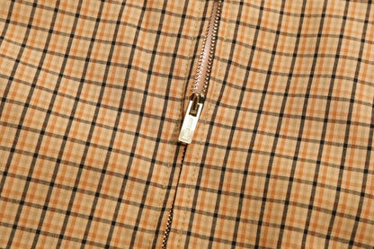New Brown Plaid Jacket