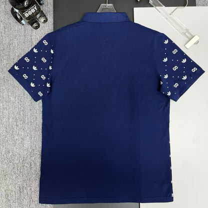 All-Over Pattern Polo shirt