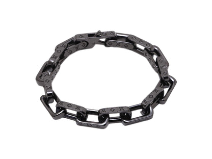 Black Titanium Steel Bangle