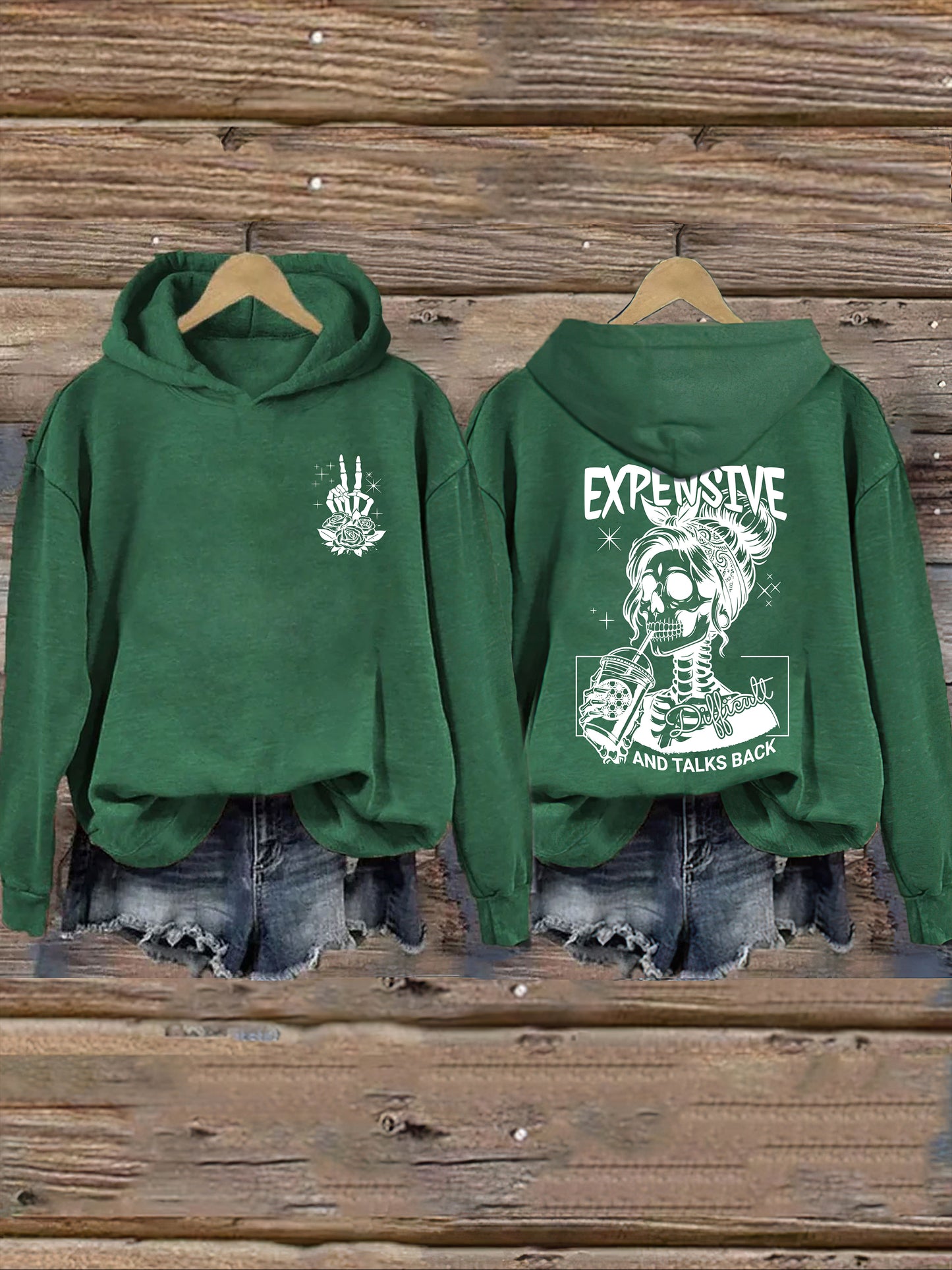 Expensive Difficult And Talks Back Hoodie