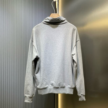 Classic Minimalist Half-Zip Sweatshirt & Pants Set