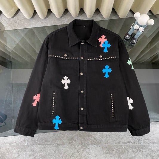 Heavywork Studded Denim Jacket