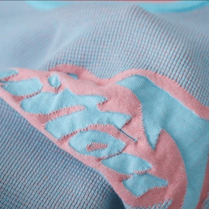 2025 New Dolphin Jacquard Knit T-shirt