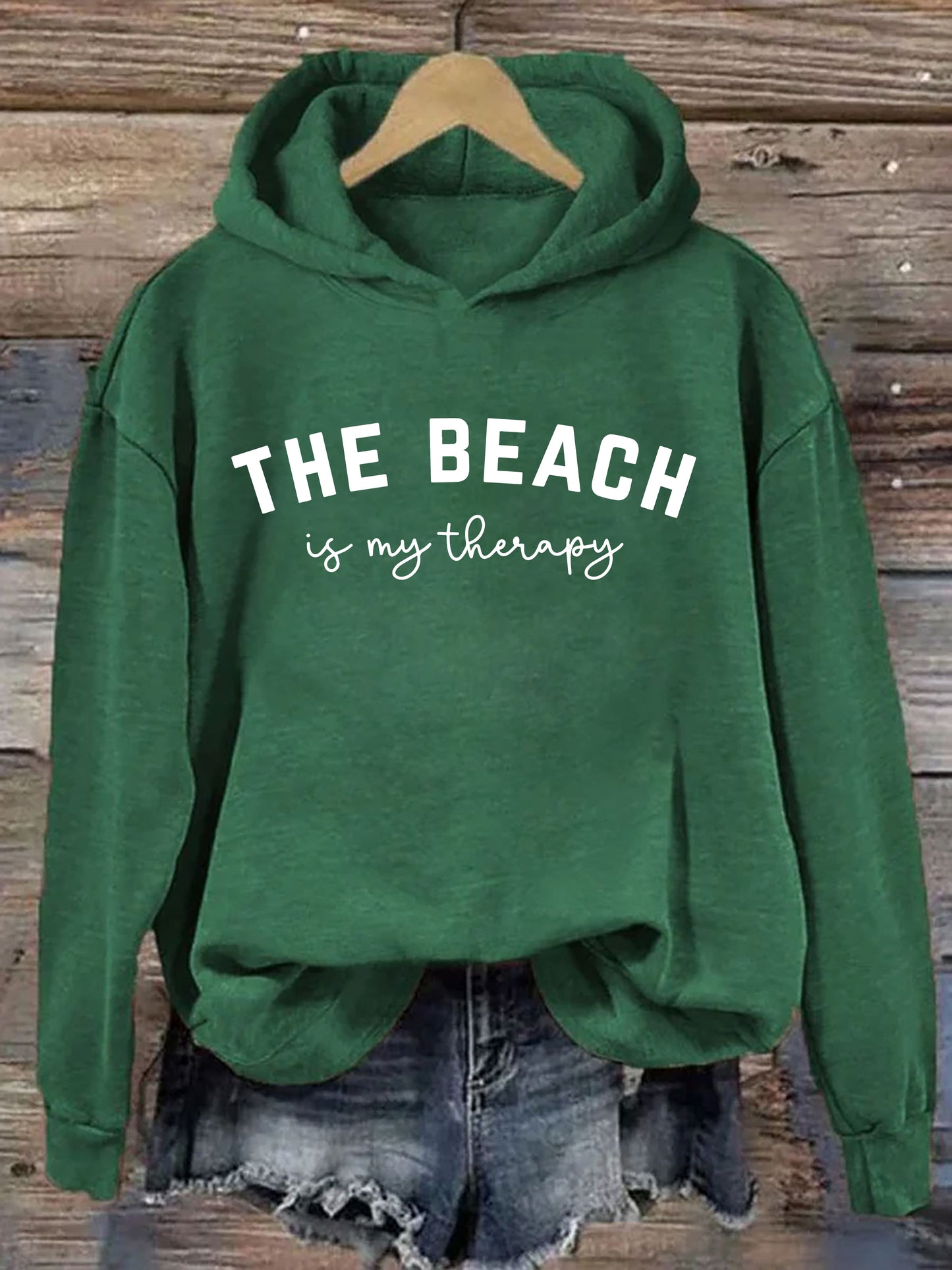The Beach Is My Therapy Hoodie