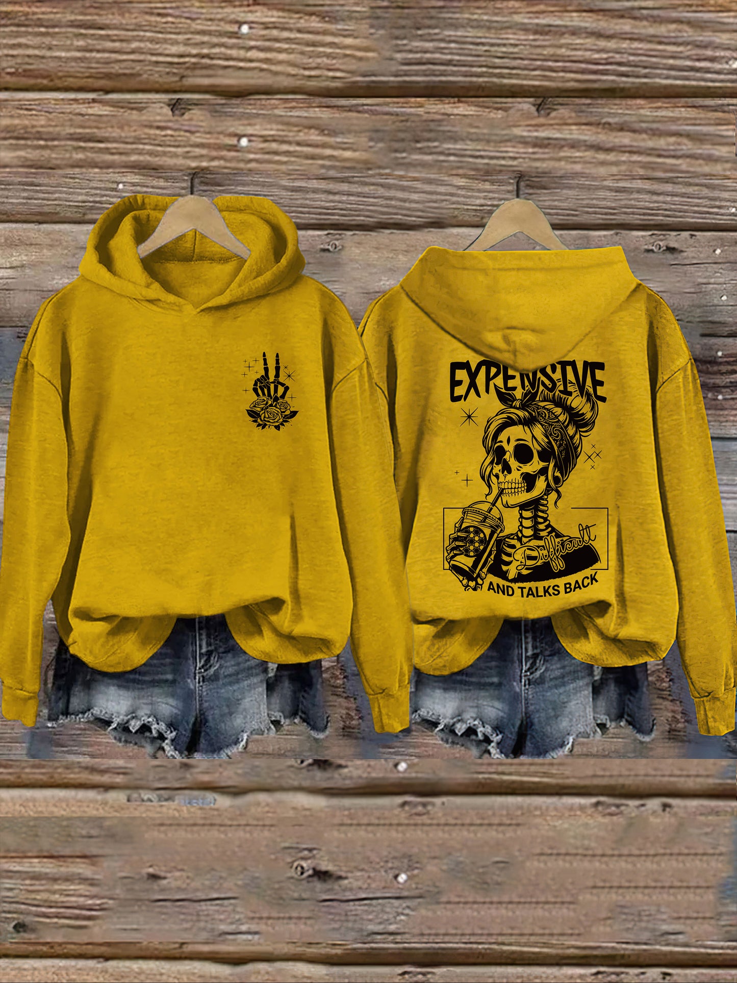 Expensive Difficult And Talks Back Hoodie