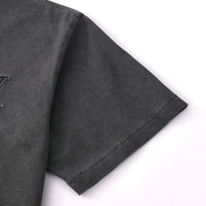 Applique Embroidered T-shirt