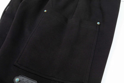Turquoise Buckle Accent Shorts
