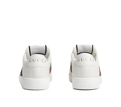 Red and Green Stripes Sneakers