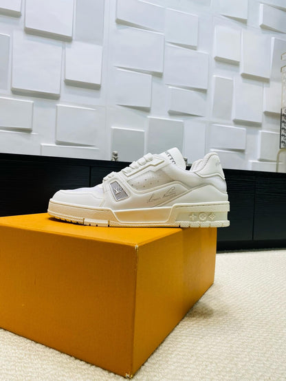 Classic Series All-White Sneakers