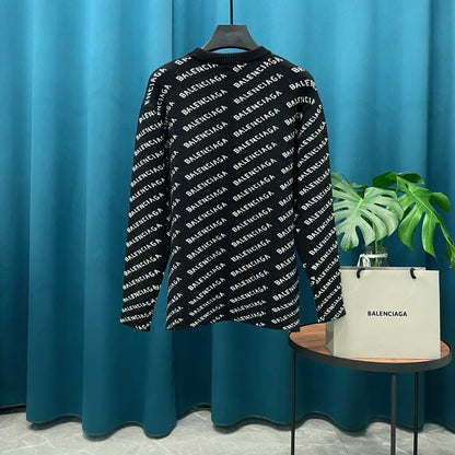 All-Over Jacquard Sweater