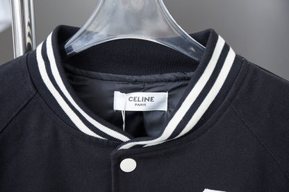 Chest “C” Letter Embroidered Jacket