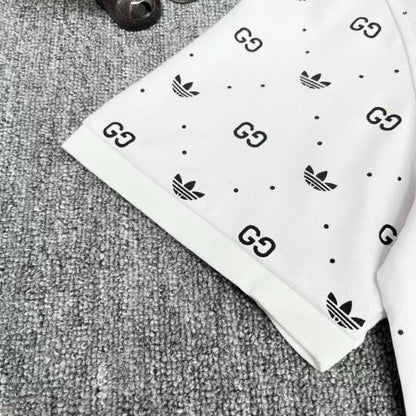 All-Over Pattern Polo shirt