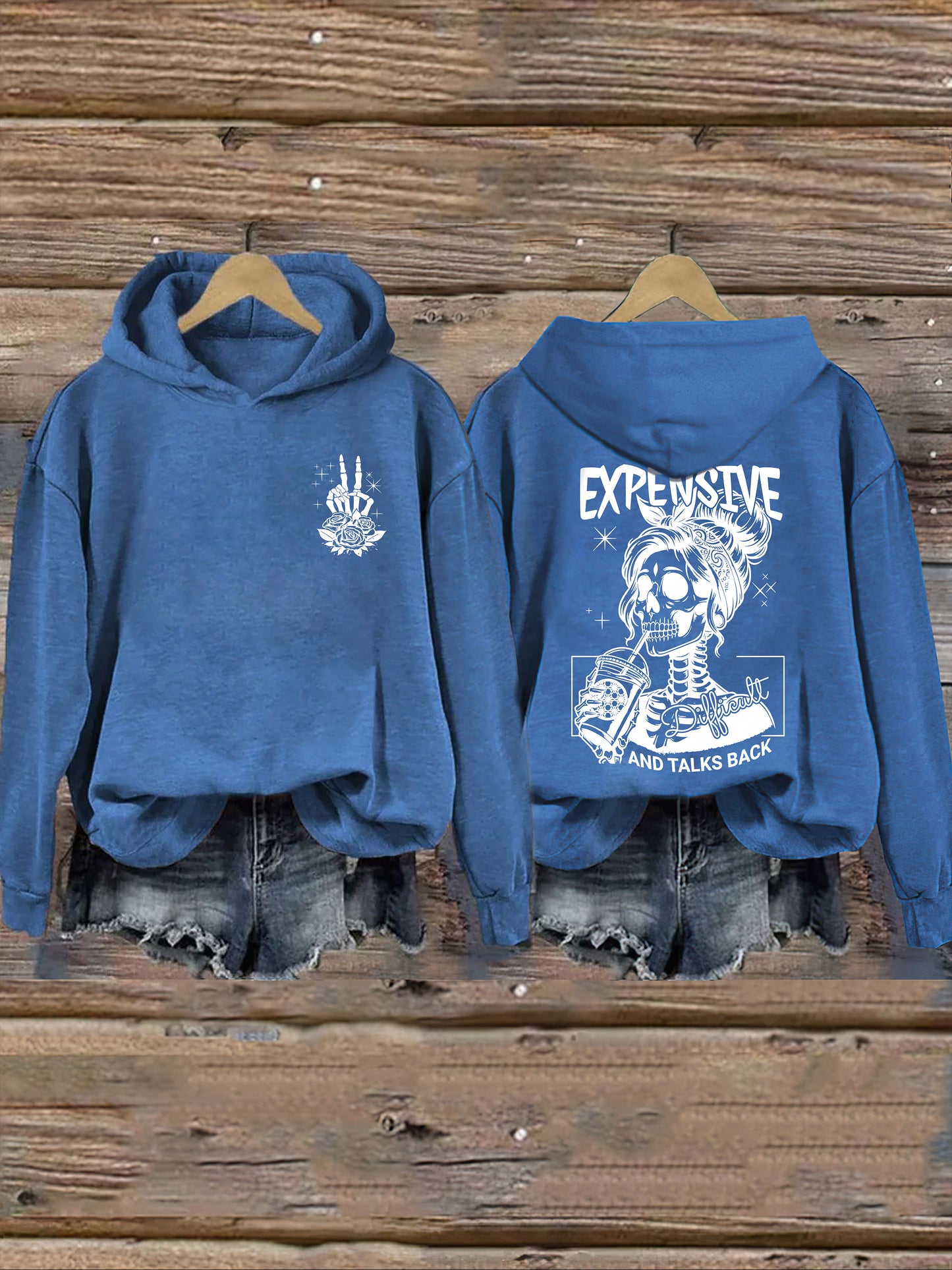 Expensive Difficult And Talks Back Hoodie