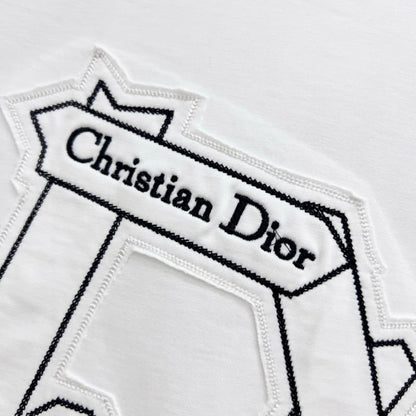 2025 New Embroidered Patch T-shirt