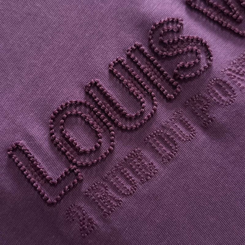 2025 New Round Neck Embroidery T-shirt