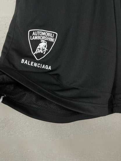 Racing Print Basketball Shorts