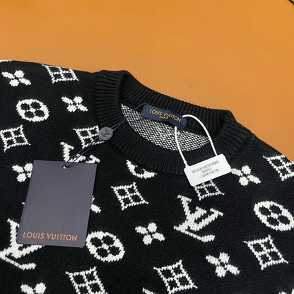 New All-Over Print Sweater