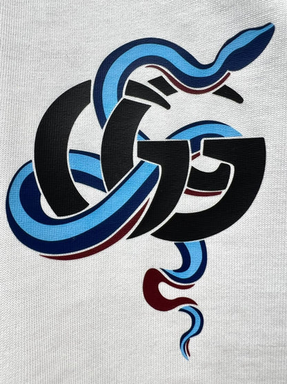 Snake Print GG T-shirt