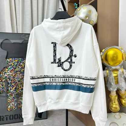 Bee Patch Embroidery 3D Embossed Hoodie